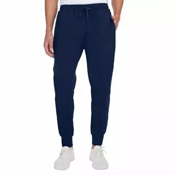 NEW Kirkland Signature Men's XL Active Jogger Pants  Blue Gray - Picture 1 of 8